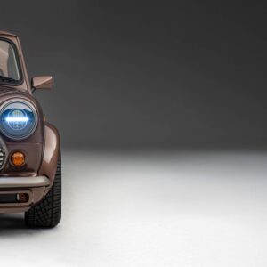 Wood and Pickett Mini Front Headlights View