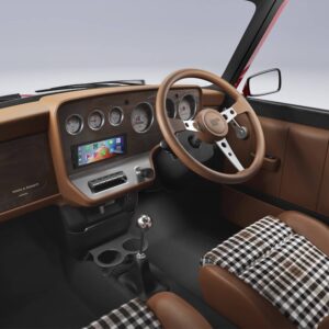 Wood and Pickett Mini By Callum Interior view