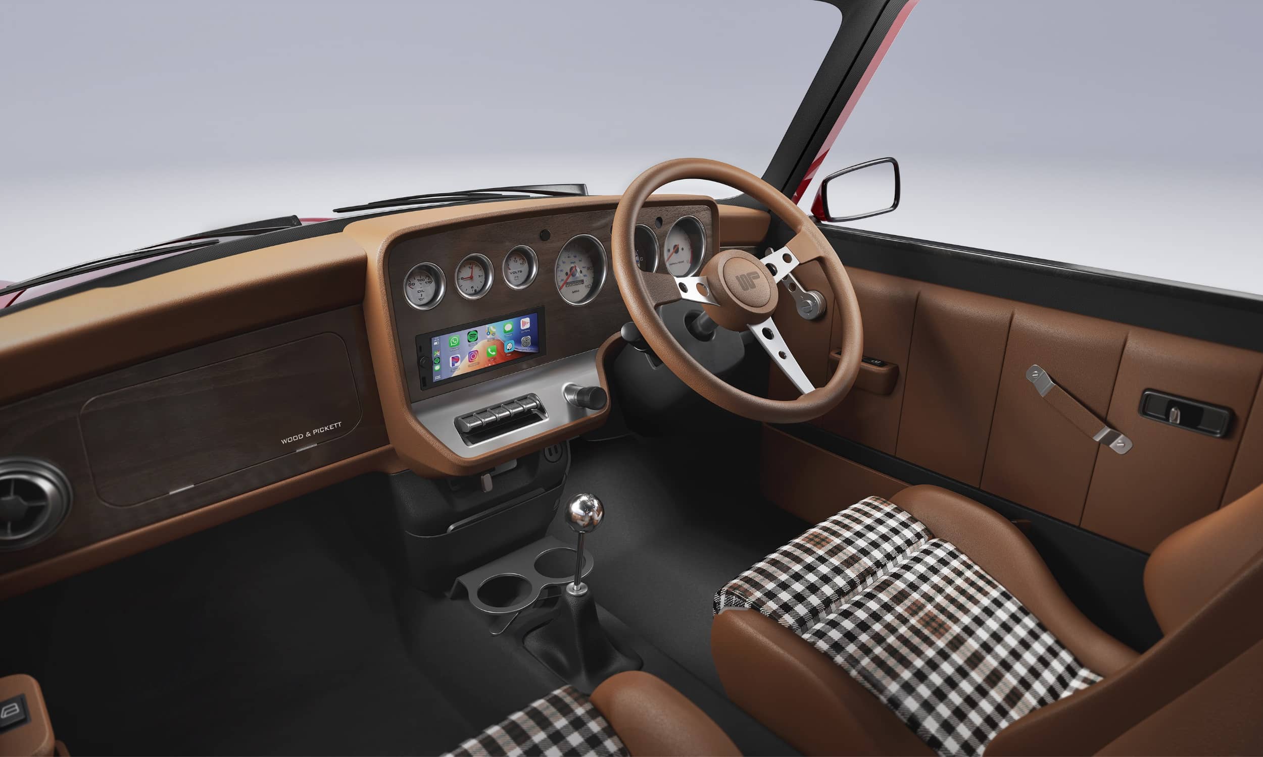 Wood and Pickett Mini By Callum Interior view