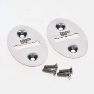DOOR STRIKERS POLISHED STAINLESS STEEL WOOD & PICKETT – WP25067