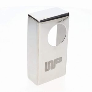 BRAKE FLUID RESERVOIR COVER MPI POLISHED STAINLESS STEEL WOOD & PICKETT – WP25068
