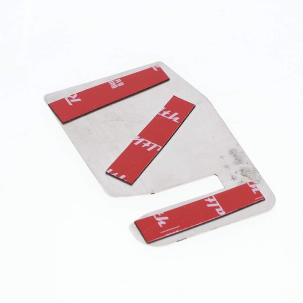 DOOR LATCH PLATES POLISHED STAINLESS STEEL WOOD & PICKETT – WP25075
