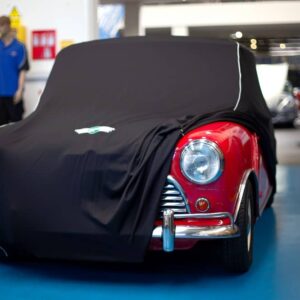 Wood & Pickett Indoor Mini Car Cover Black/Silver – WP25001BLK