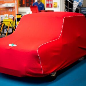 Wood & Pickett Indoor Mini Car Cover Red/silver – WP25001RED