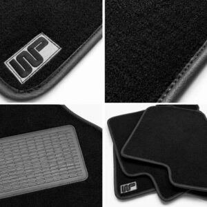WP FLOOR MAT SET– TUFTED – BLACK – RHD WP25113